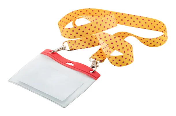 Subyard Double custom sublimation lanyard White