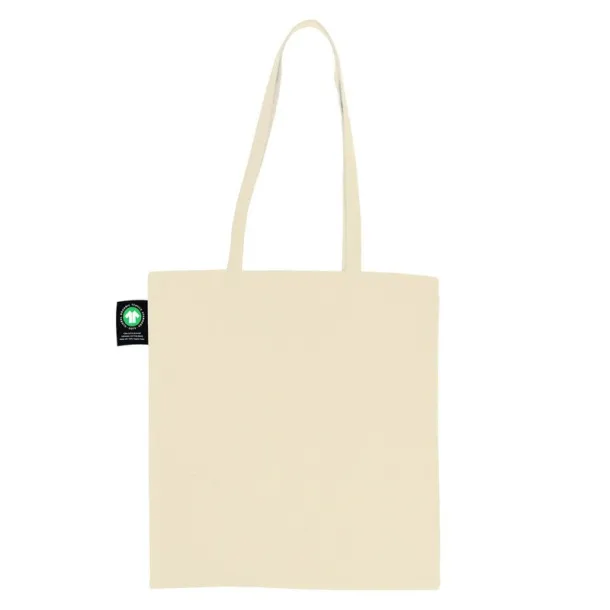  Organic cotton shopping bag B'RIGHT, 150 g/m2 beige