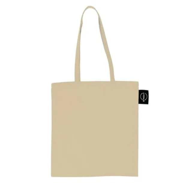  Organic cotton shopping bag B'RIGHT, 150 g/m2 beige