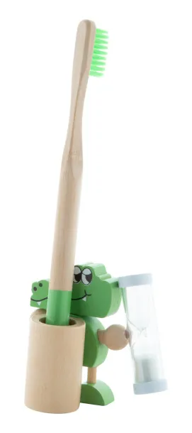 Crocky toothbrush holder Green