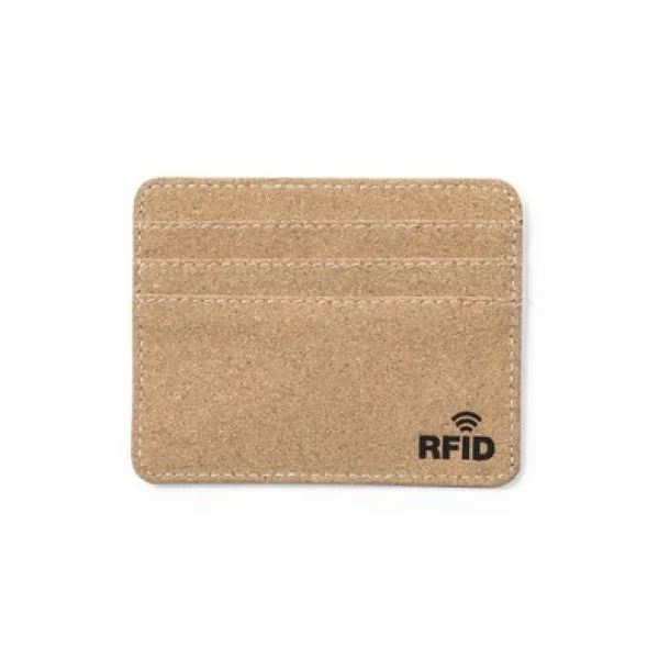  Cork credit card holder, RFID protection neutral