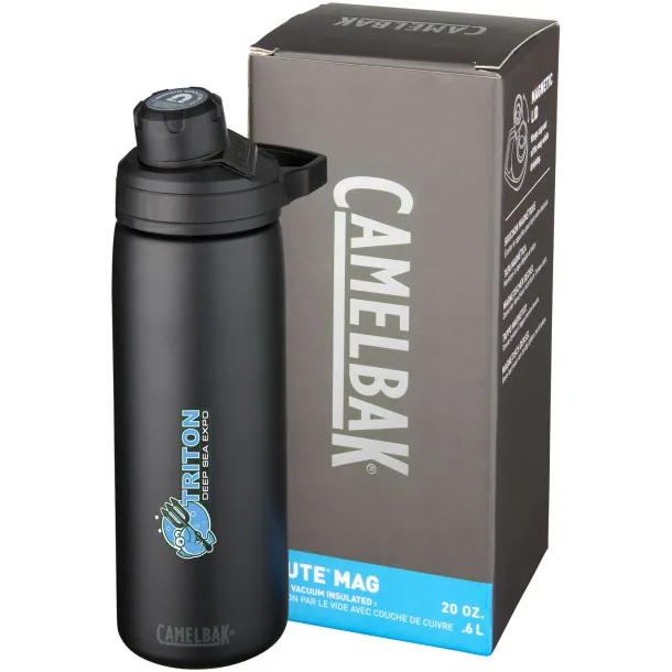 Chute Mag 600 ml copper vacuum insulated bottle - CamelBak Solid black