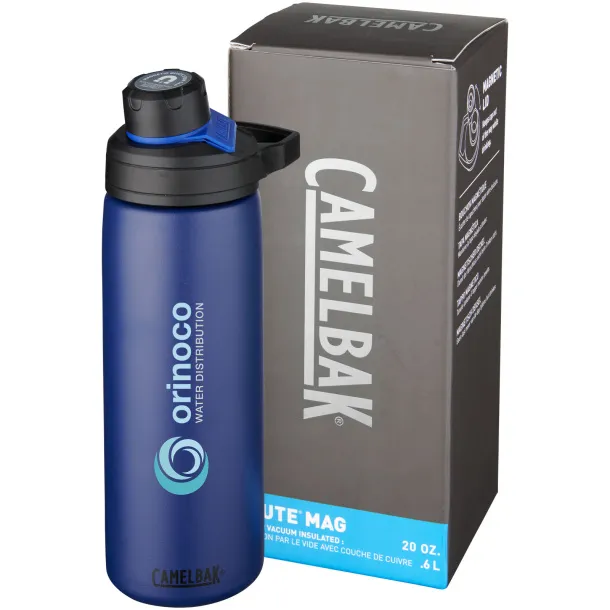 Chute Mag 600 ml copper vacuum insulated bottle - CamelBak Navy Blue