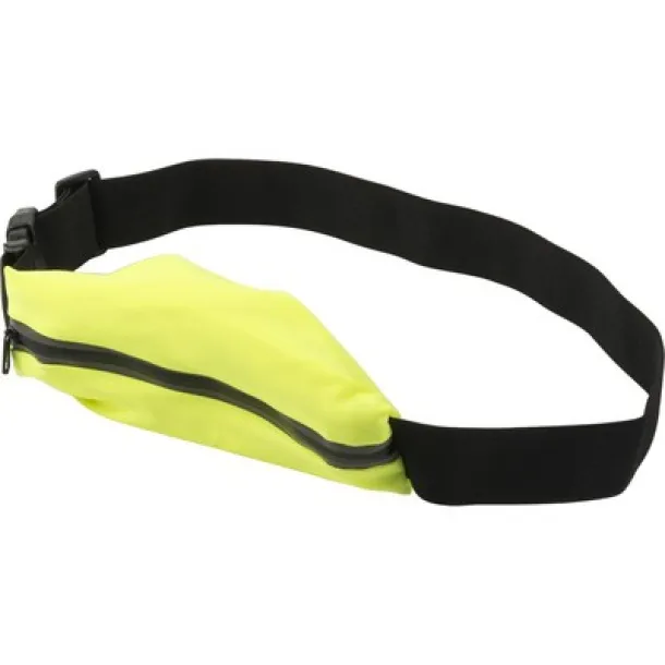  Water repellent waist bag yellow