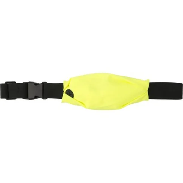  Water repellent waist bag yellow