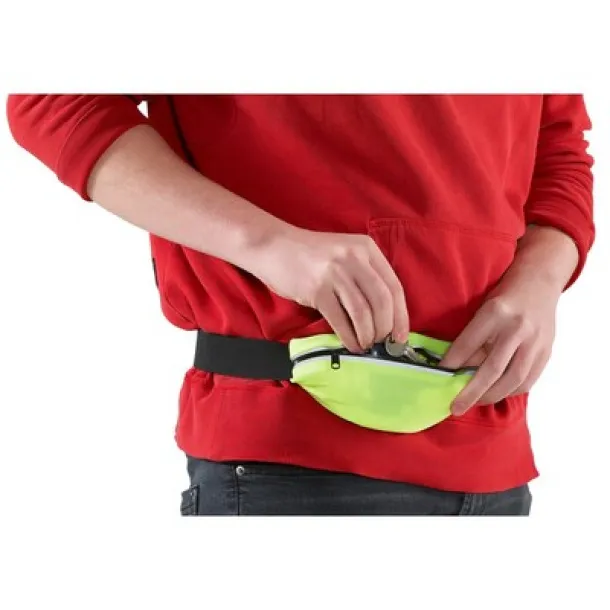  Water repellent waist bag yellow