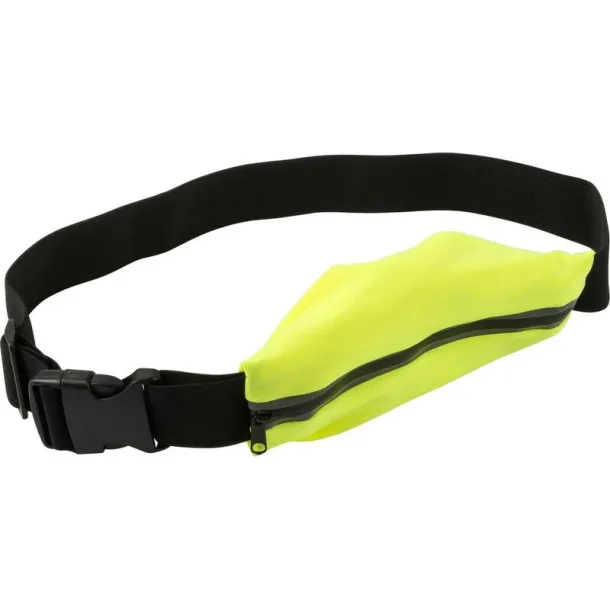  Water repellent waist bag yellow