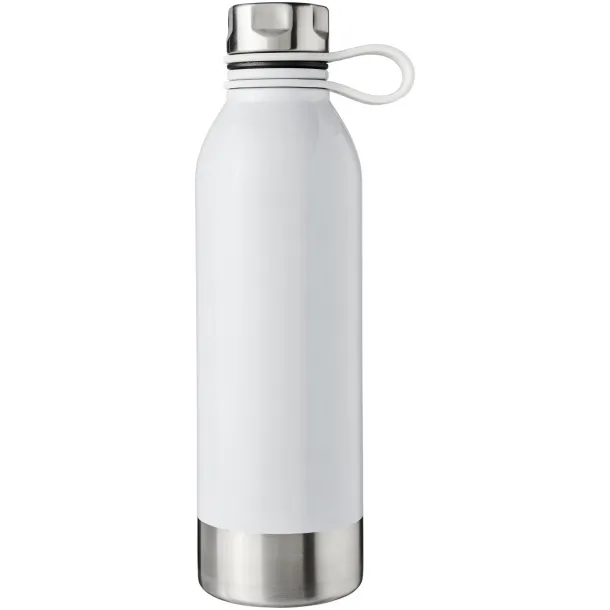 Perth 740 ml stainless steel sport bottle - Unbranded White