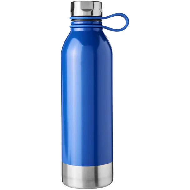 Perth 740 ml stainless steel sport bottle - Unbranded Blue