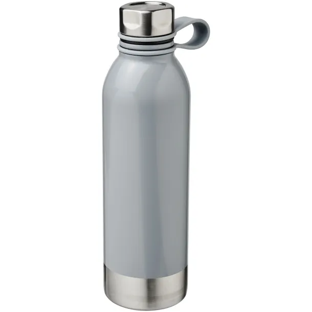 Perth 740 ml stainless steel sport bottle - Unbranded Grey