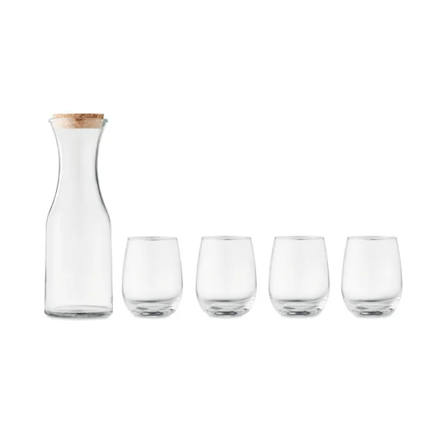 PICCADILLY Set of recycled glass drink Transparent