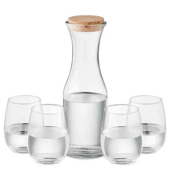 PICCADILLY Set of recycled glass drink Transparent