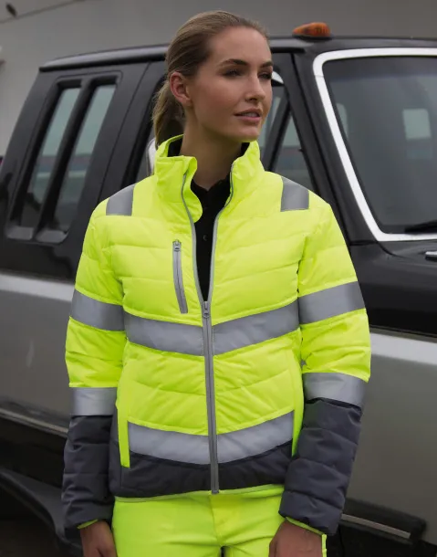  Women's Soft Padded Safety Jacket - Result Safe-Guard