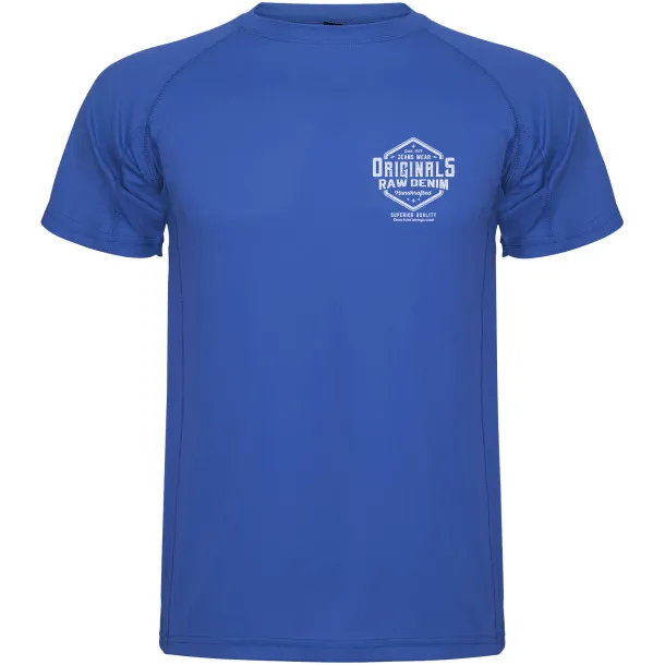 Montecarlo short sleeve men's sports t-shirt - Roly Royal blue