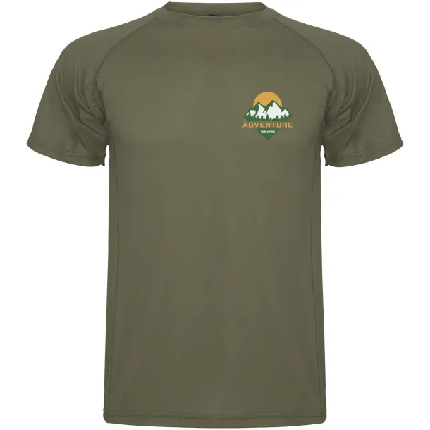 Montecarlo muška sportska majica kratkih rukava - Roly Militar Green
