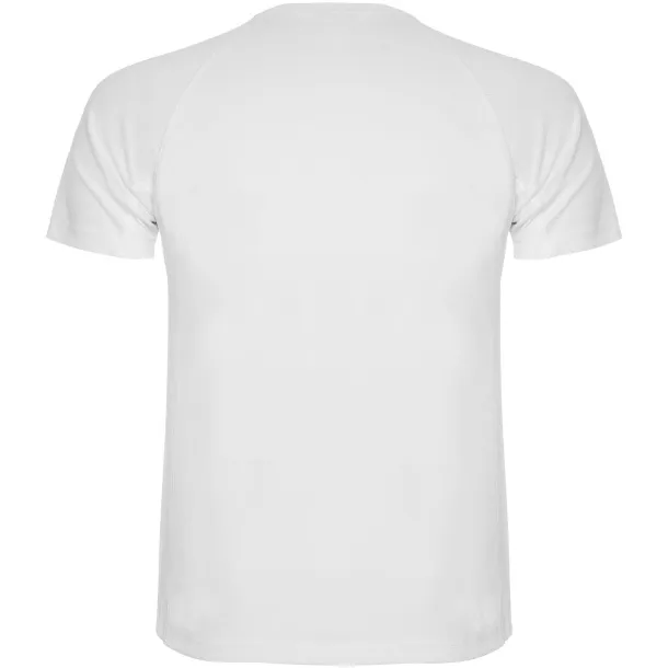 Montecarlo short sleeve men's sports t-shirt - Roly White