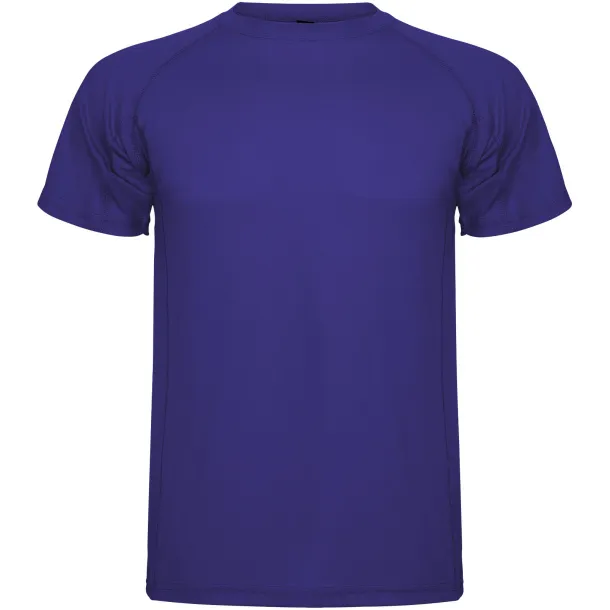 Montecarlo short sleeve men's sports t-shirt - Roly Mauve