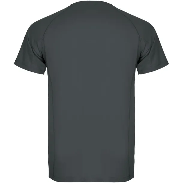 Montecarlo short sleeve men's sports t-shirt - Roly Dark Lead