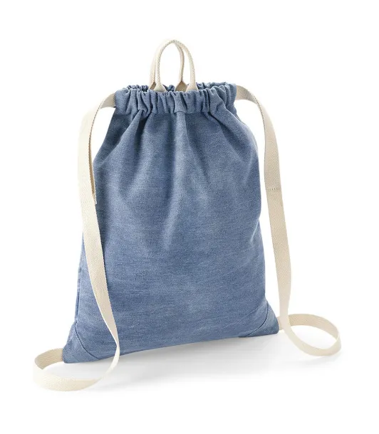  Denim Gymsac - Bagbase Light Denim