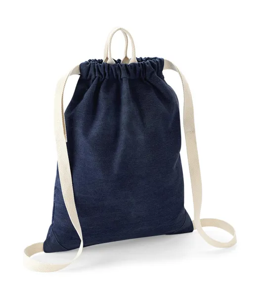  Denim Gymsac - Bagbase Denim Blue