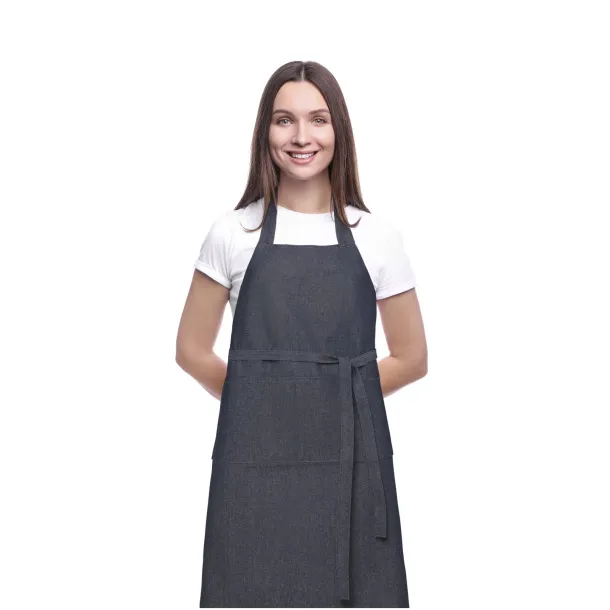 Jeen 200 g/m² recycled denim apron - Bullet Dark blue