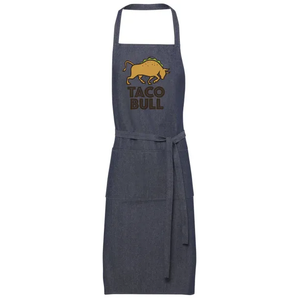 Jeen 200 g/m² recycled denim apron - Bullet Dark blue