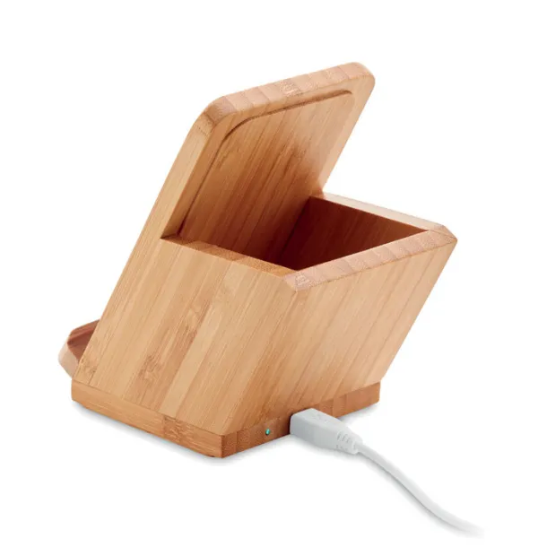 BAICOI Wireless charger penholder Wood