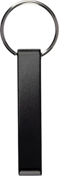Anneliese Recycled aluminium key holder  Crna