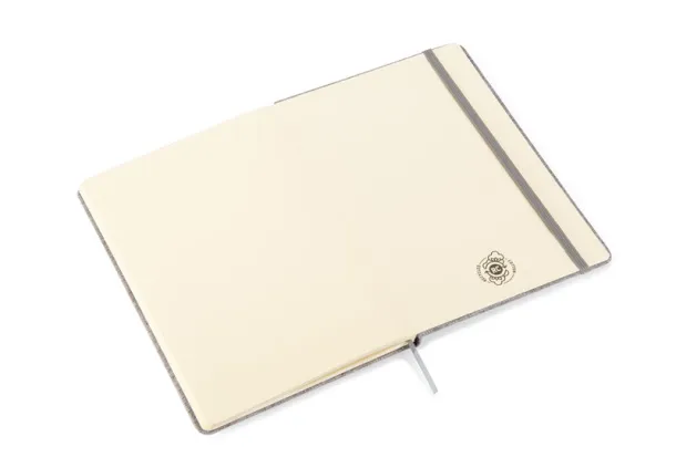 BIVELLO Recycled cotton notebook  A5 szary