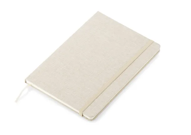 BIVELLO Recycled cotton notebook  A5 Prirodna