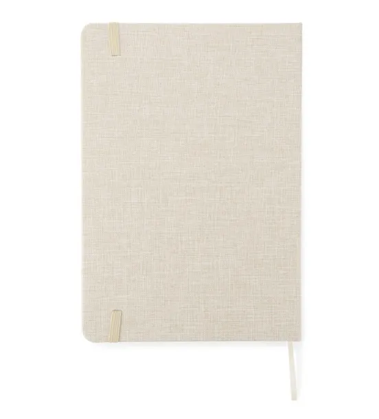 BIVELLO Recycled cotton notebook  A5 naturalny