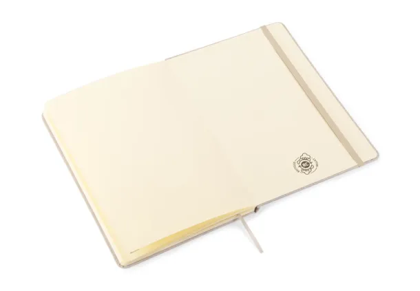 BIVELLO Recycled cotton notebook  A5 Prirodna