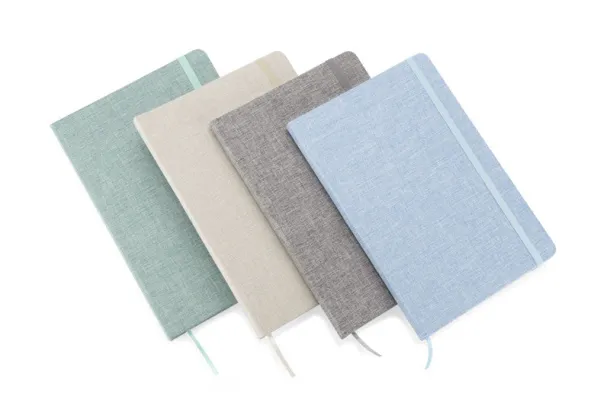 BIVELLO Recycled cotton notebook  A5 Prirodna