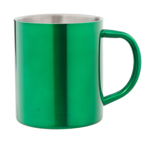 Yozax mug Green Silver