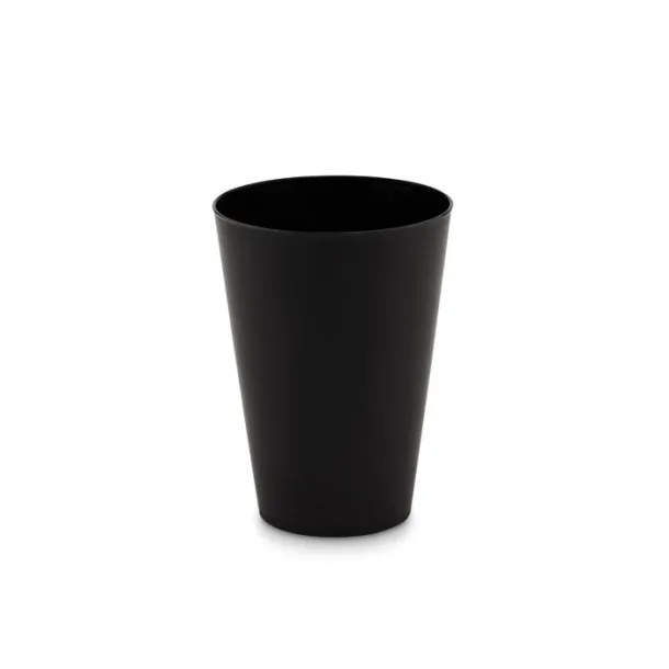 FESTA LARGE Frosted PP cup 300ml Black