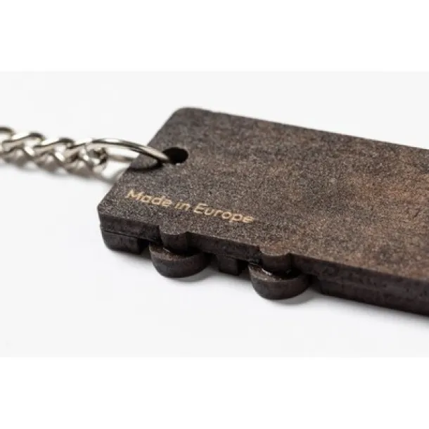  Wooden keyring "truck" neutral