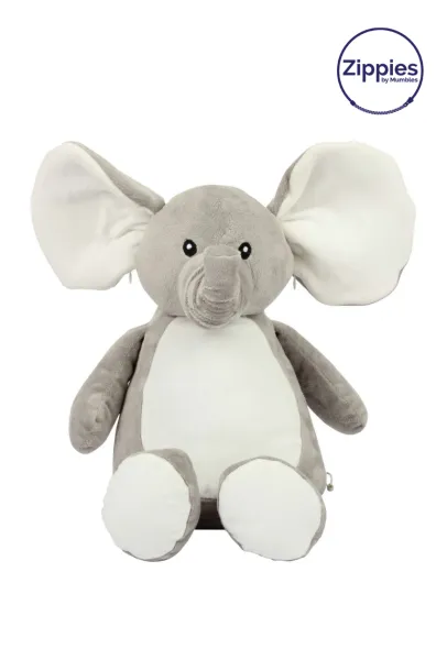  ZIPPIE ELEPHANT - Mumbles Silver