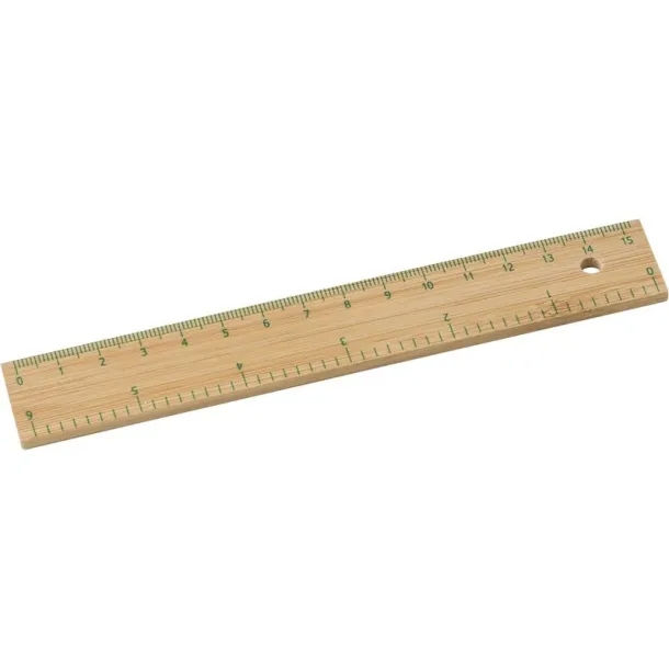  Bamboo ruler brown