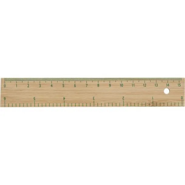  Bamboo ruler brown