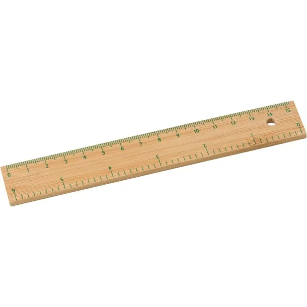  Bamboo ruler brown