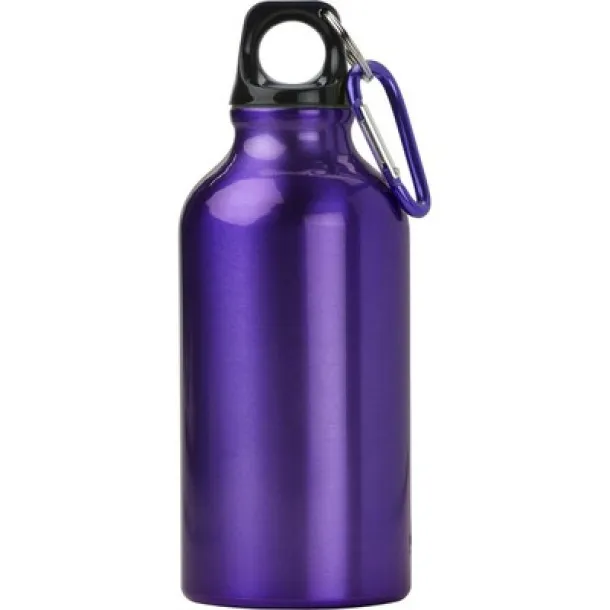  Sportska boca 400 ml s karabinerom purple