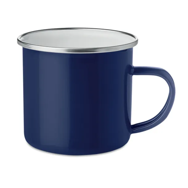 PLATEADO Metal mug with enamel layer Blue