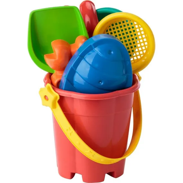  Beach set, bucket multicolour