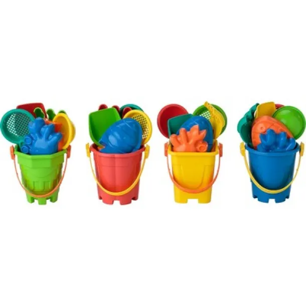  Beach set, bucket multicolour