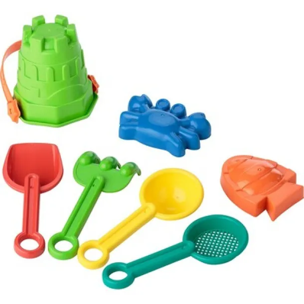  Beach set, bucket multicolour