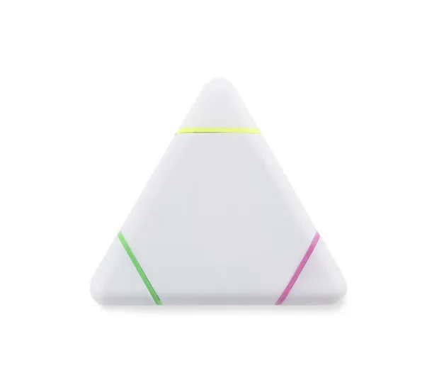 TRIANGLE Highlighter White