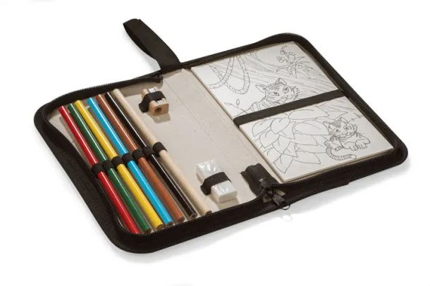 PASTELLI Pencil case naturalny