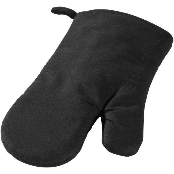 Zander oven mitt - Bullet Solid black