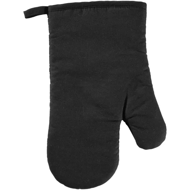 Zander oven mitt - Bullet Solid black