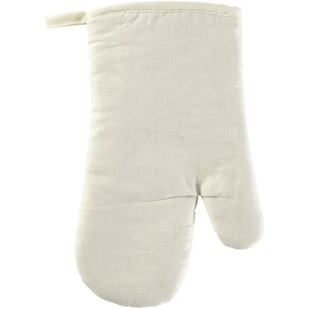 Zander oven mitt - Bullet Ivory white